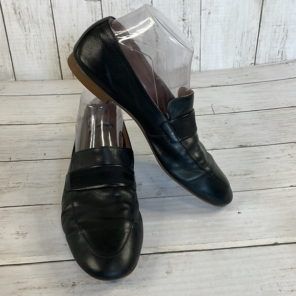 Paul Green Butter Soft Black Leather Adele Loafer - Picture 2 of 13